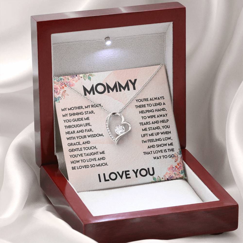 My Mother, My Rock, My Shinning Star- Endless Love Necklace