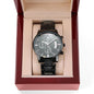 Custom Engraved Watch- Ideal Graduation Gift. A Keepsake He Will Treasure.