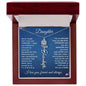 Without The Rain, There Would Be No Flowers-Custom Flower And Name Necklace-