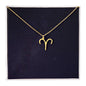 Collar delicado con el signo del zodíaco