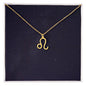 Collar delicado con el signo del zodíaco
