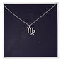 Collar delicado con el signo del zodíaco