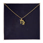 Collar delicado con el signo del zodíaco