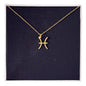Collar delicado con el signo del zodíaco