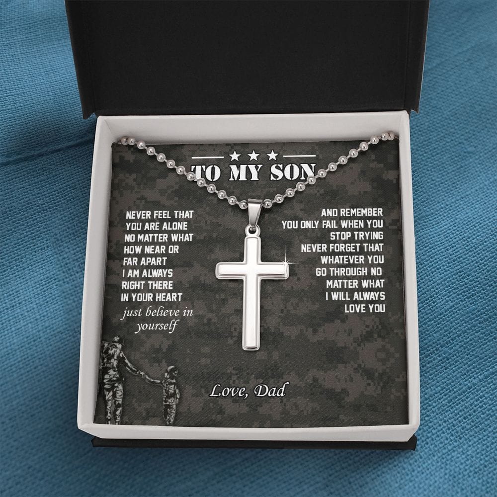 A mi hijo - Collar cruzado