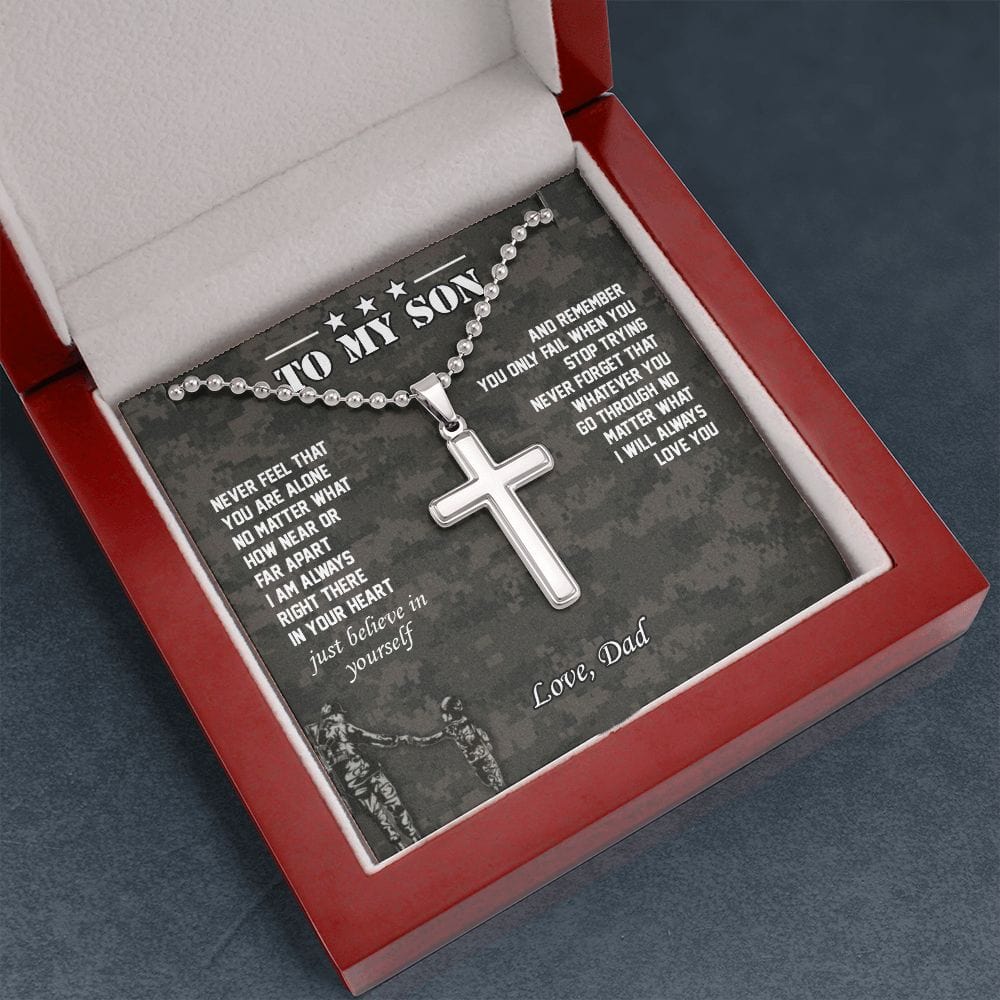 A mi hijo - Collar cruzado