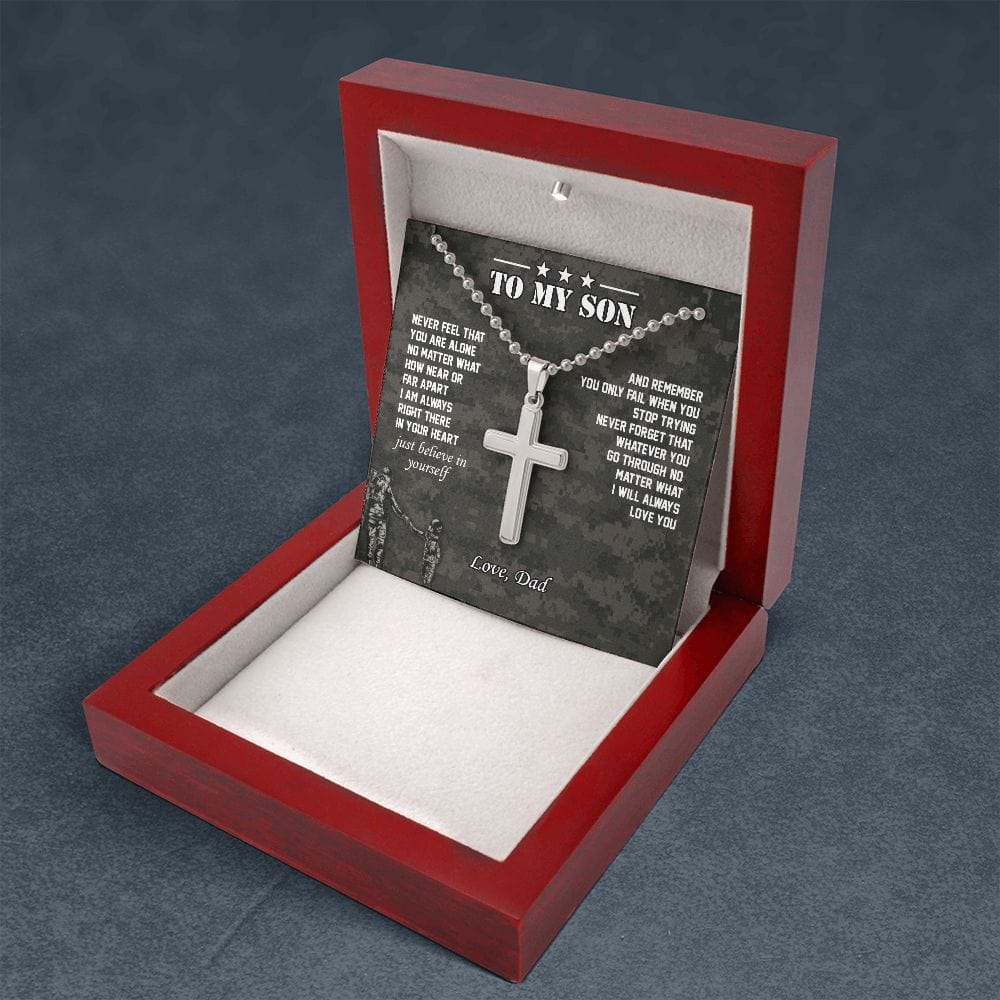 A mi hijo - Collar cruzado