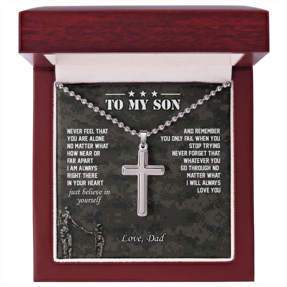 A mi hijo - Collar cruzado