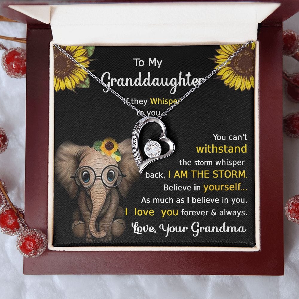 Granddaughter Forever Love Necklace