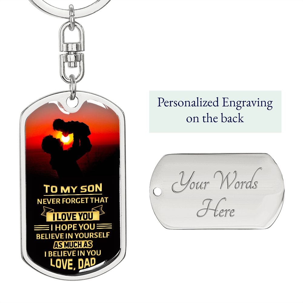 A mi hijo de papá, te amo