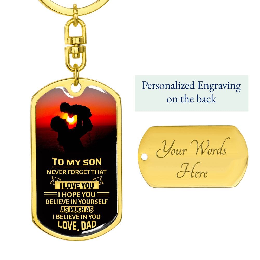 A mi hijo de papá, te amo