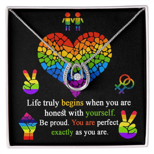 Orgullo afortunado en el amor