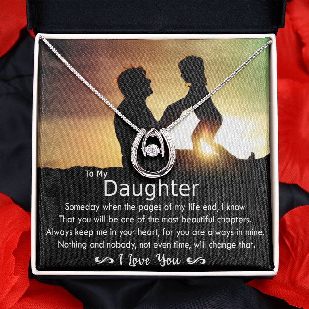 A mi hija afortunada en el amor