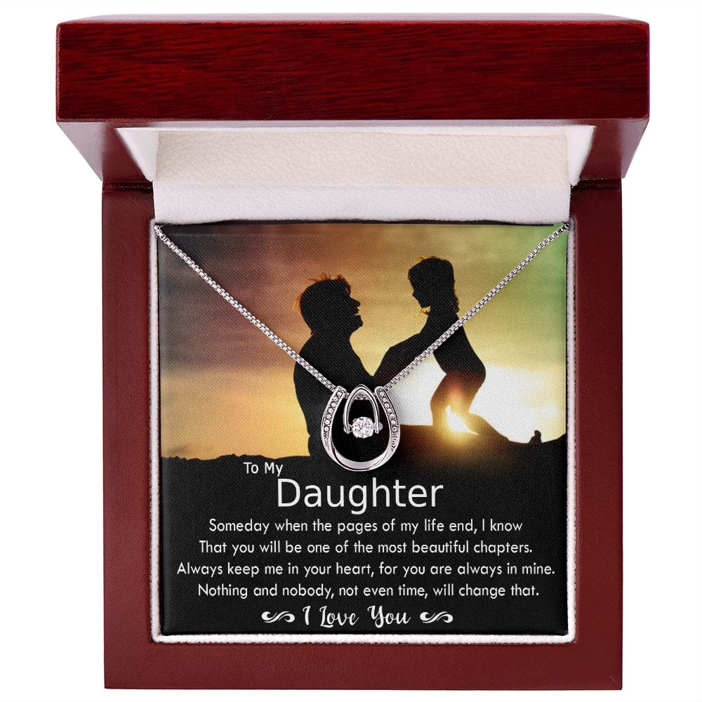 A mi hija afortunada en el amor