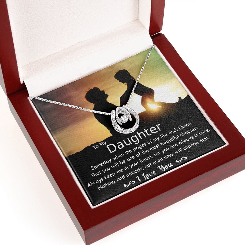 A mi hija afortunada en el amor