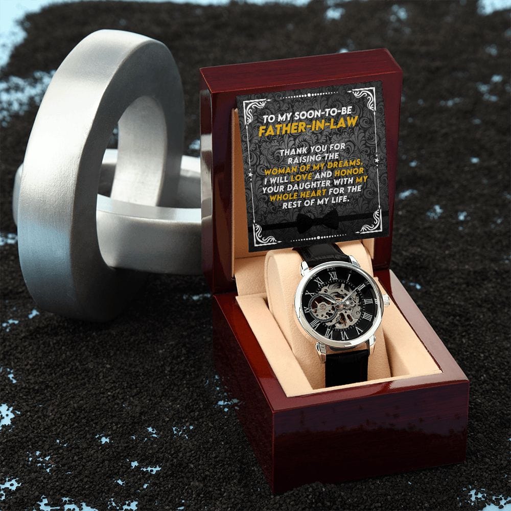 Reloj calado que pronto será suegro