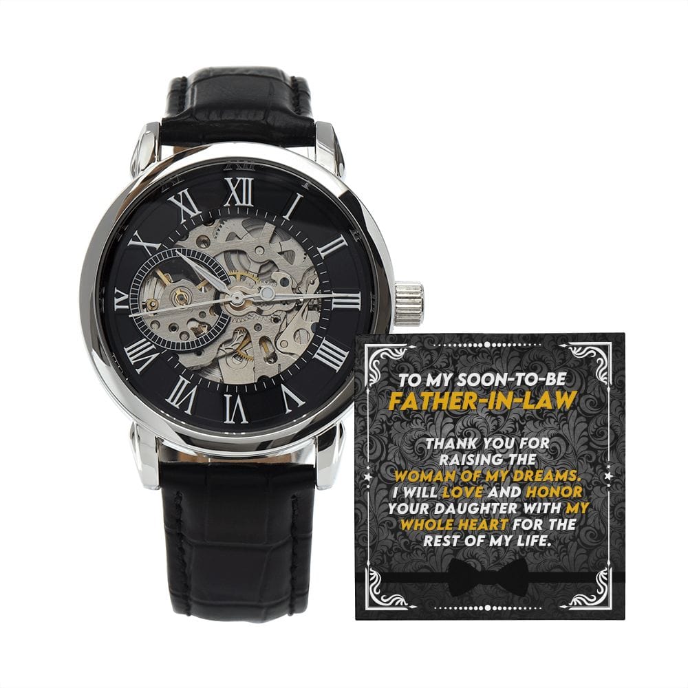 Reloj calado que pronto será suegro