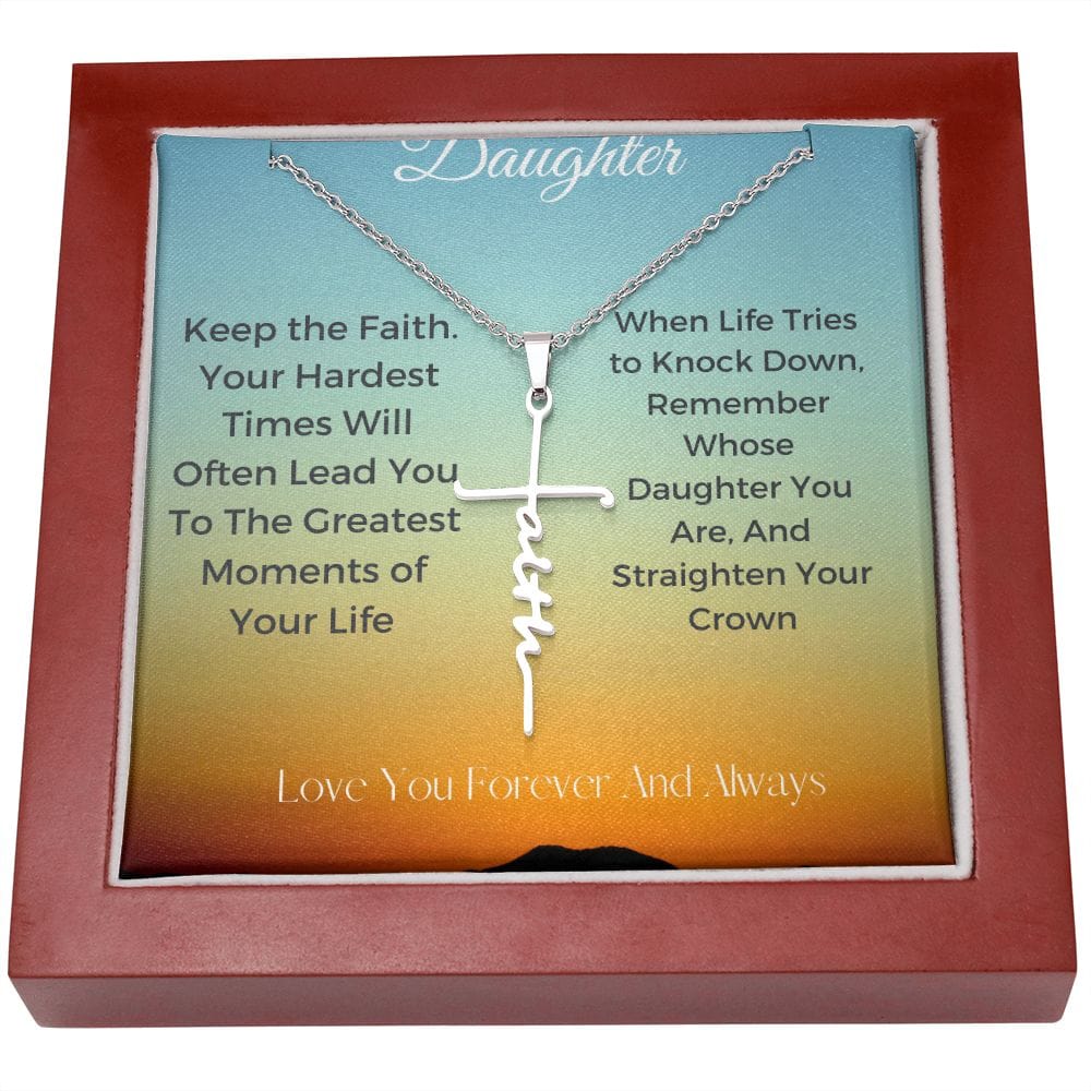 CRUZ DE FE PARA HIJA