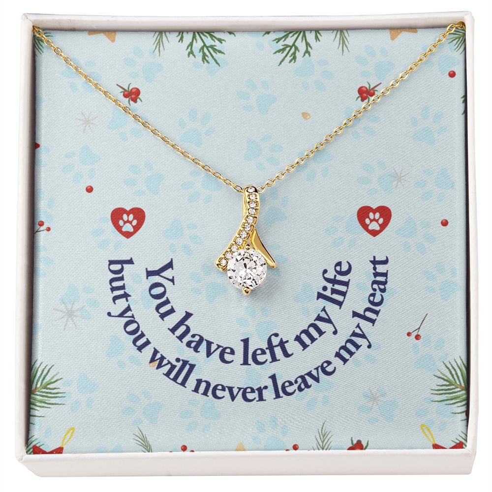 Has dejado mi vida: collar de belleza seductora