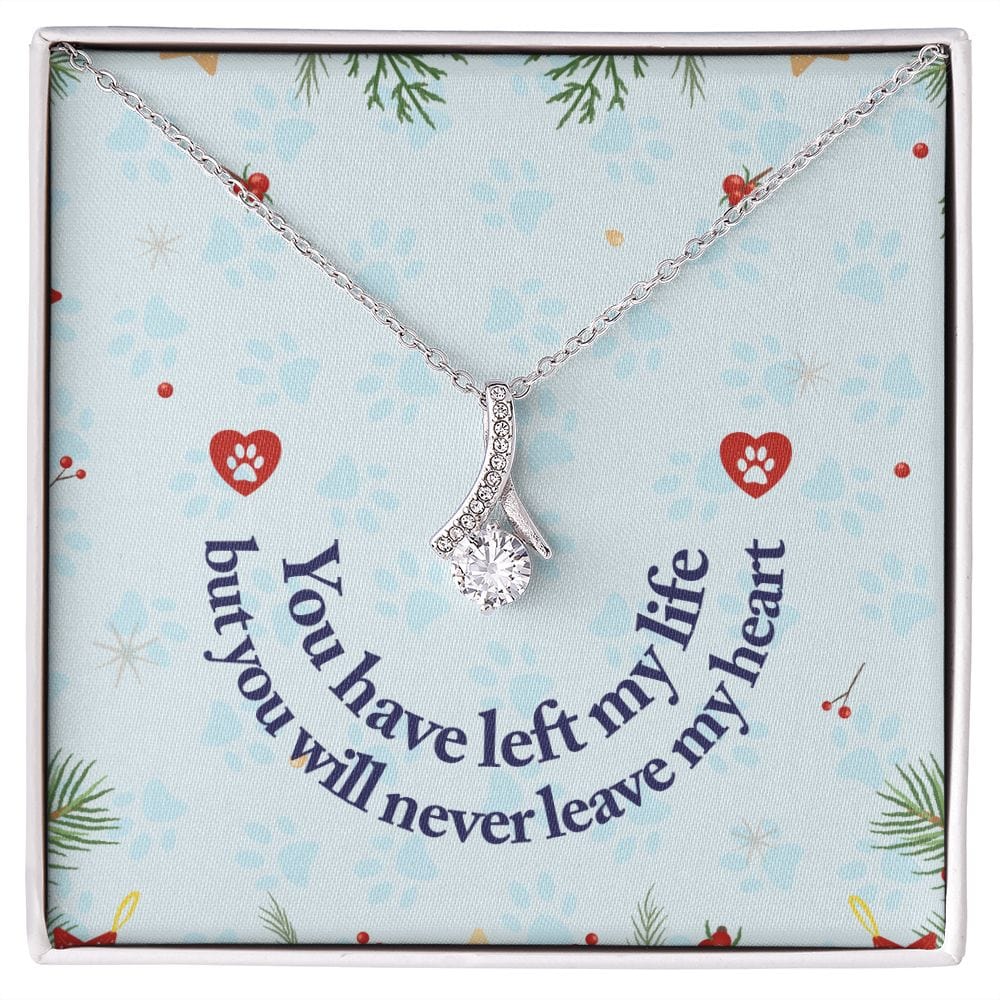 Has dejado mi vida: collar de belleza seductora