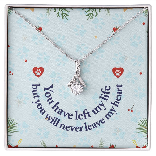 Has dejado mi vida: collar de belleza seductora