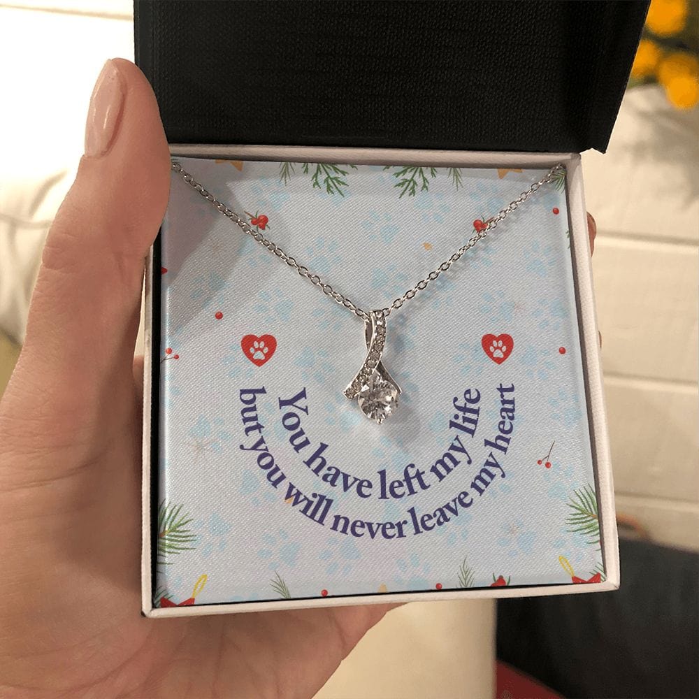 Has dejado mi vida: collar de belleza seductora