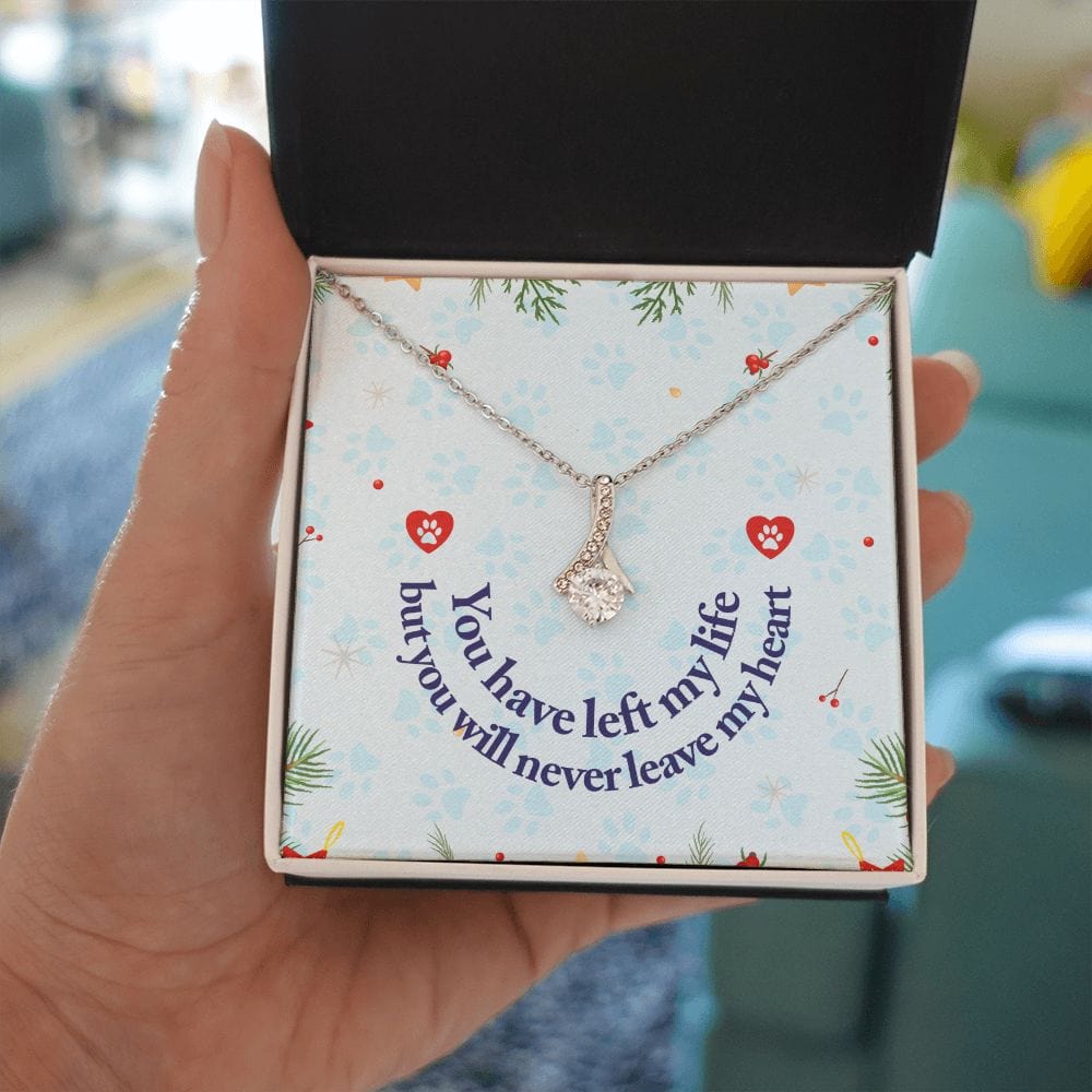 Has dejado mi vida: collar de belleza seductora