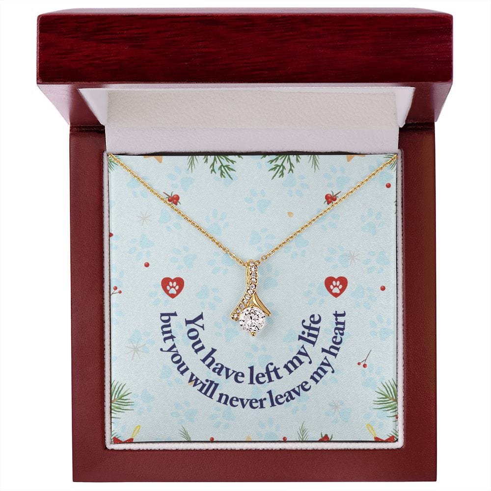 Has dejado mi vida: collar de belleza seductora