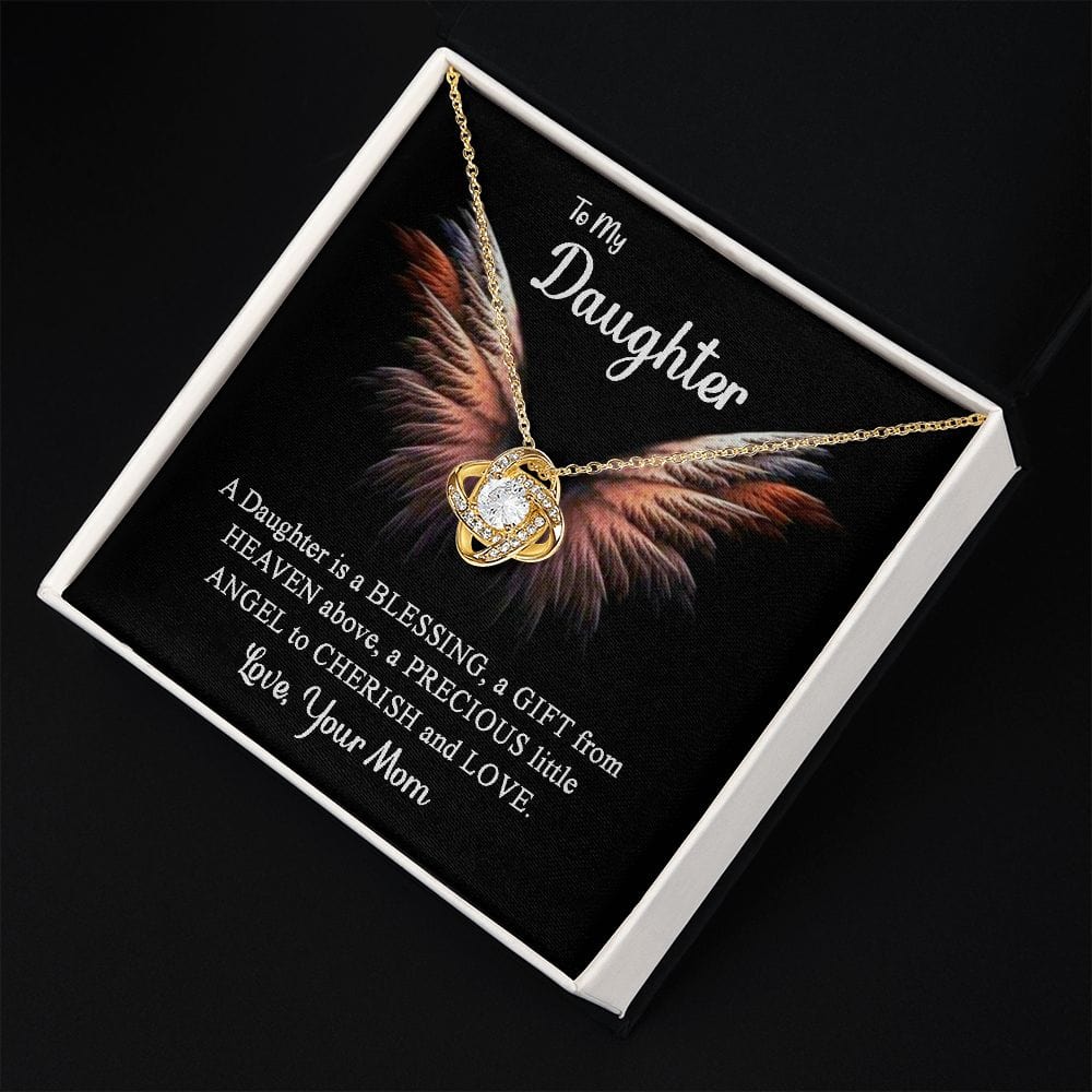 A mi hija - Collar con nudo de amor