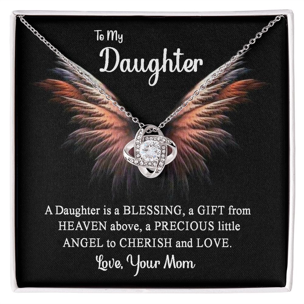 A mi hija - Collar con nudo de amor