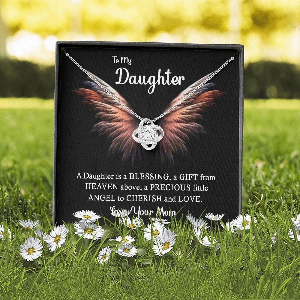 A mi hija - Collar con nudo de amor