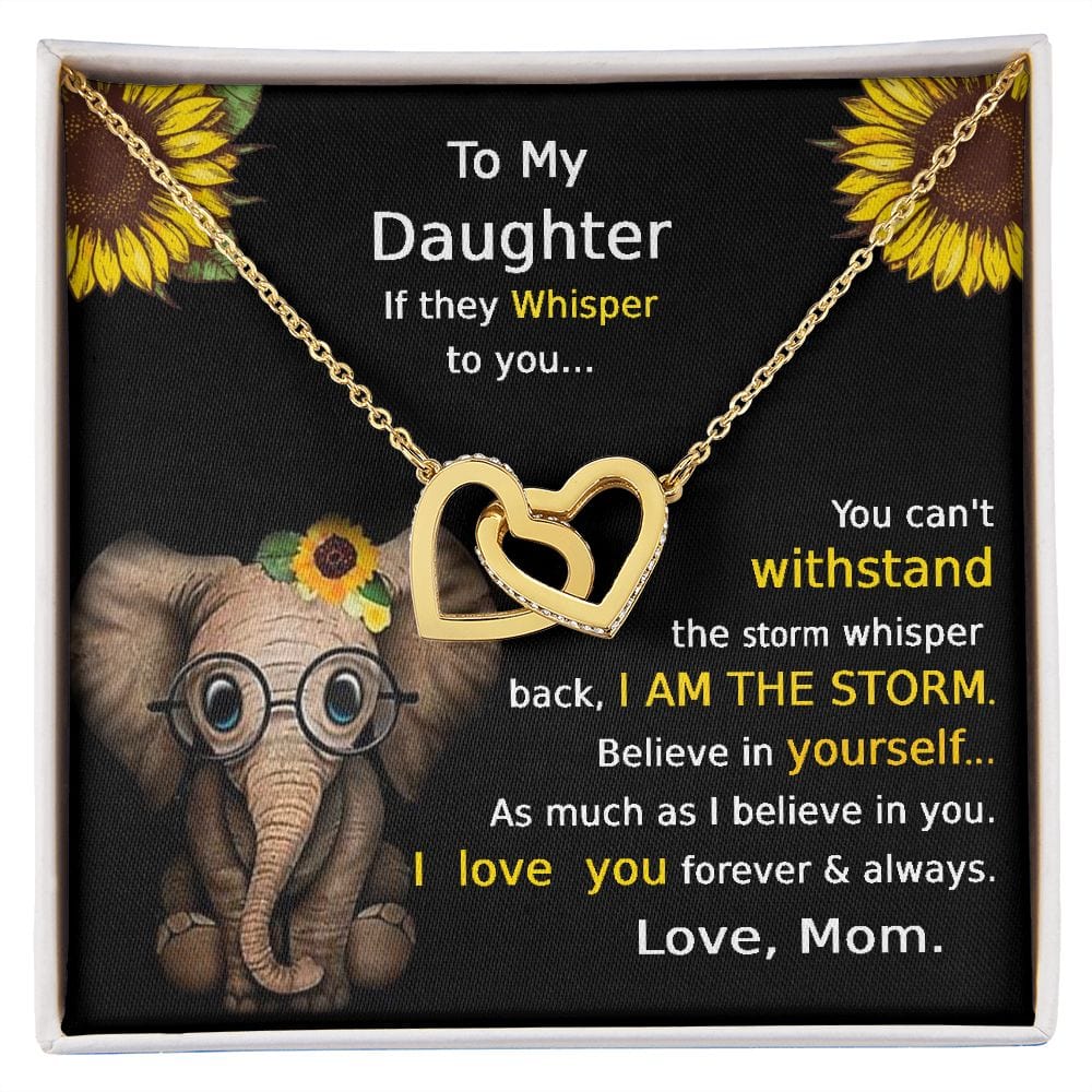 A mi hija de parte de mamá: Soy la tormenta