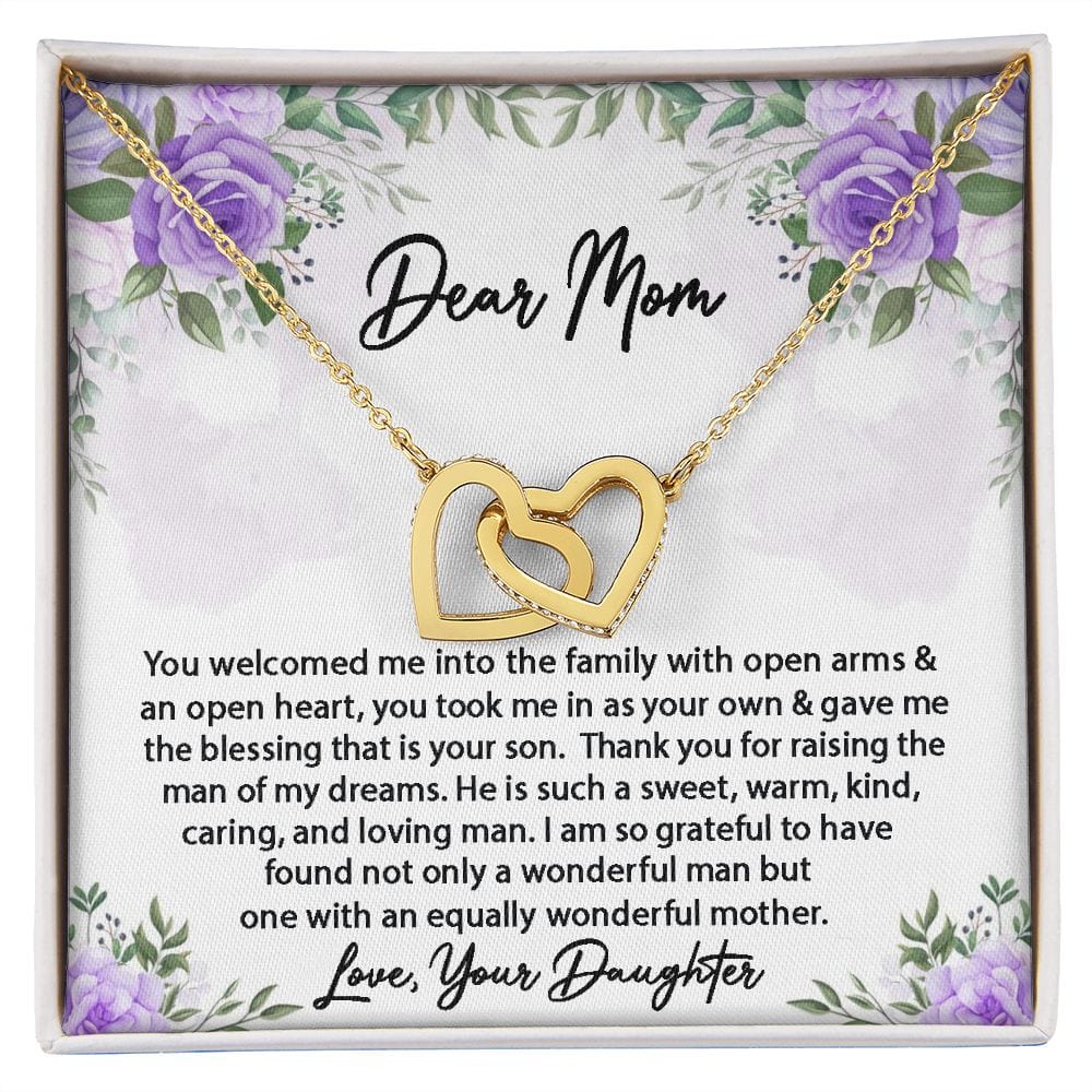 Querida mamá, me diste la bienvenida al collar familiar