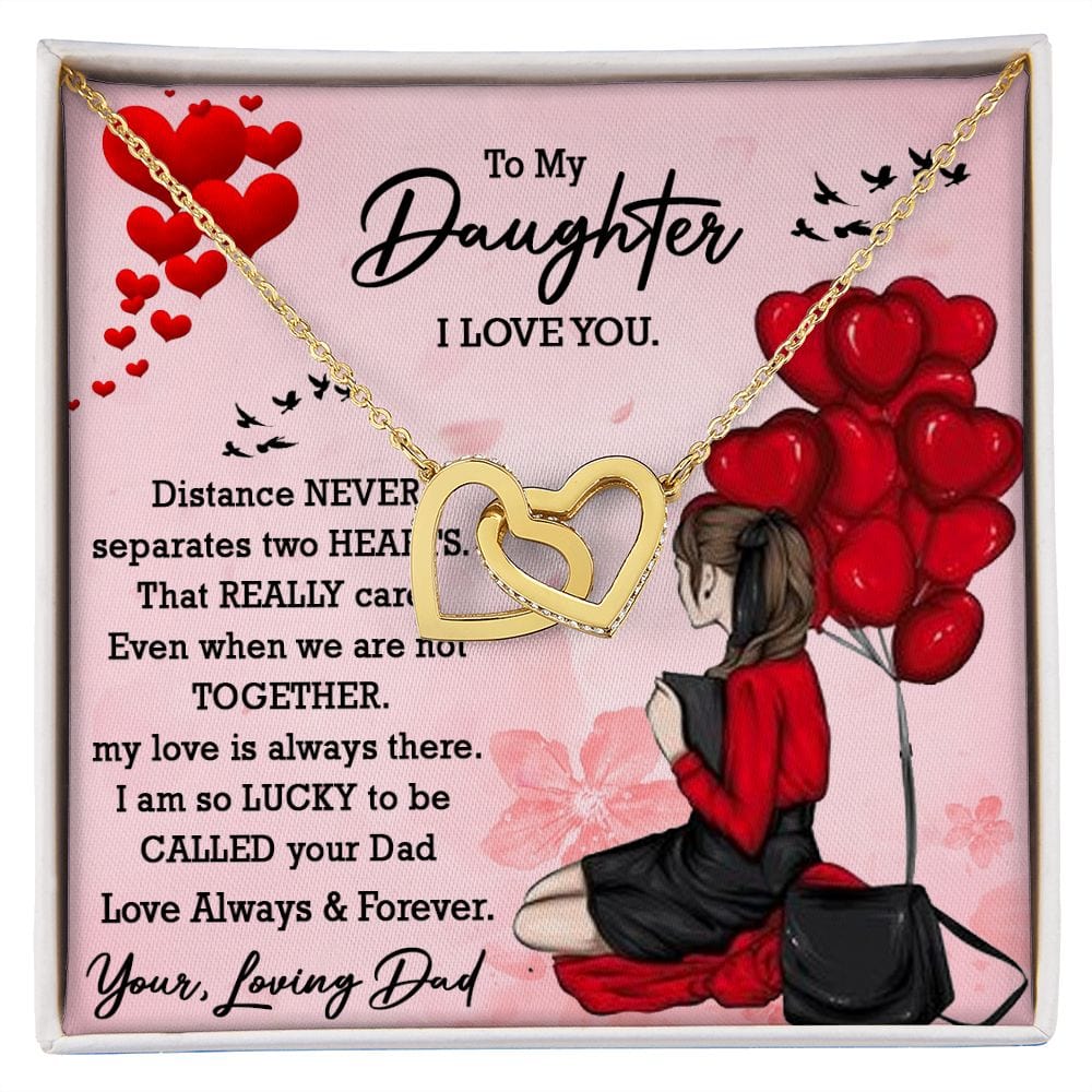 La distancia nunca separa dos corazones: a mi hija