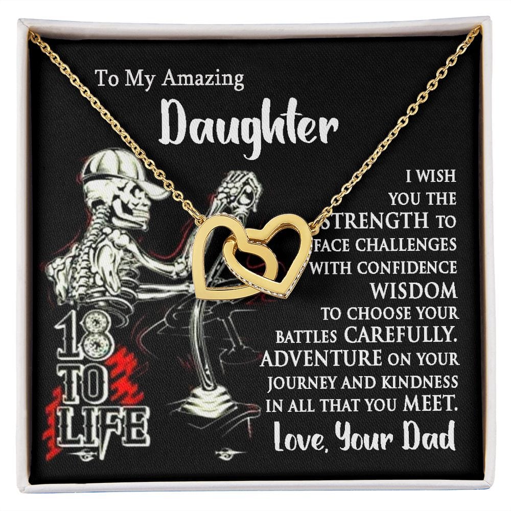 Para mi increíble hija: te deseo fuerza.