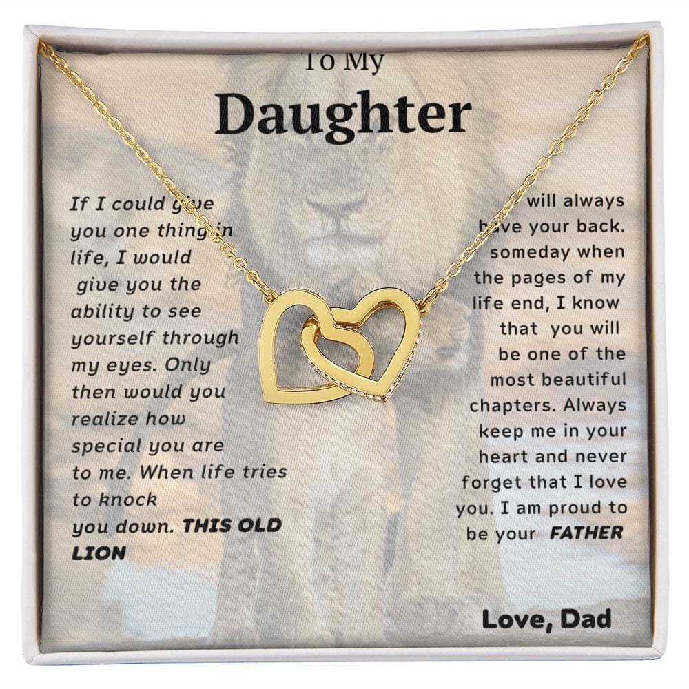 Corazones entrelazados para la hija de papá