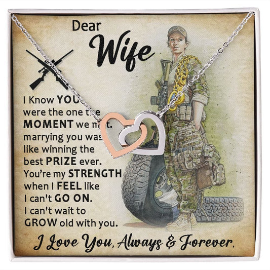 Querida esposa, sé que eras la indicada...