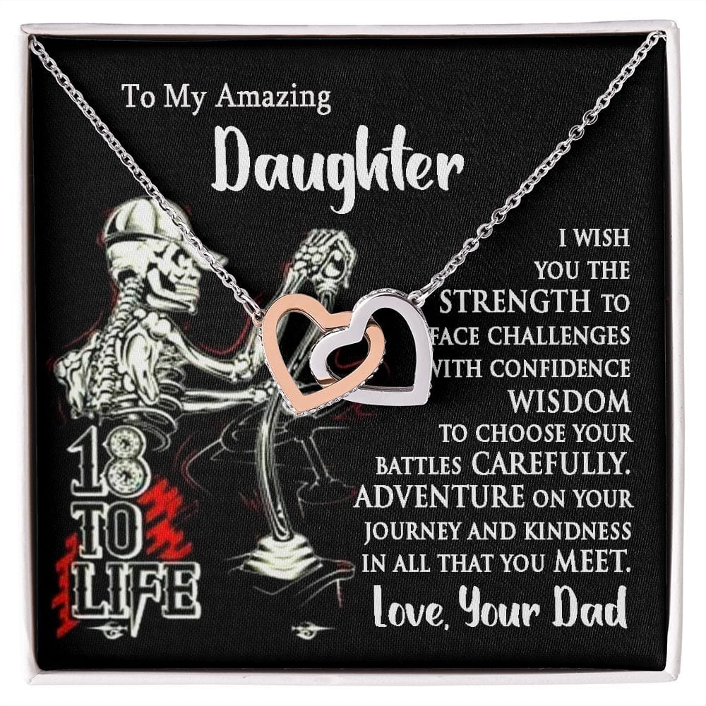 Para mi increíble hija: te deseo fuerza.