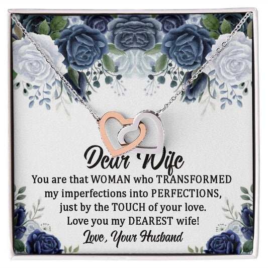 Querida esposa: transformaste mi vida.