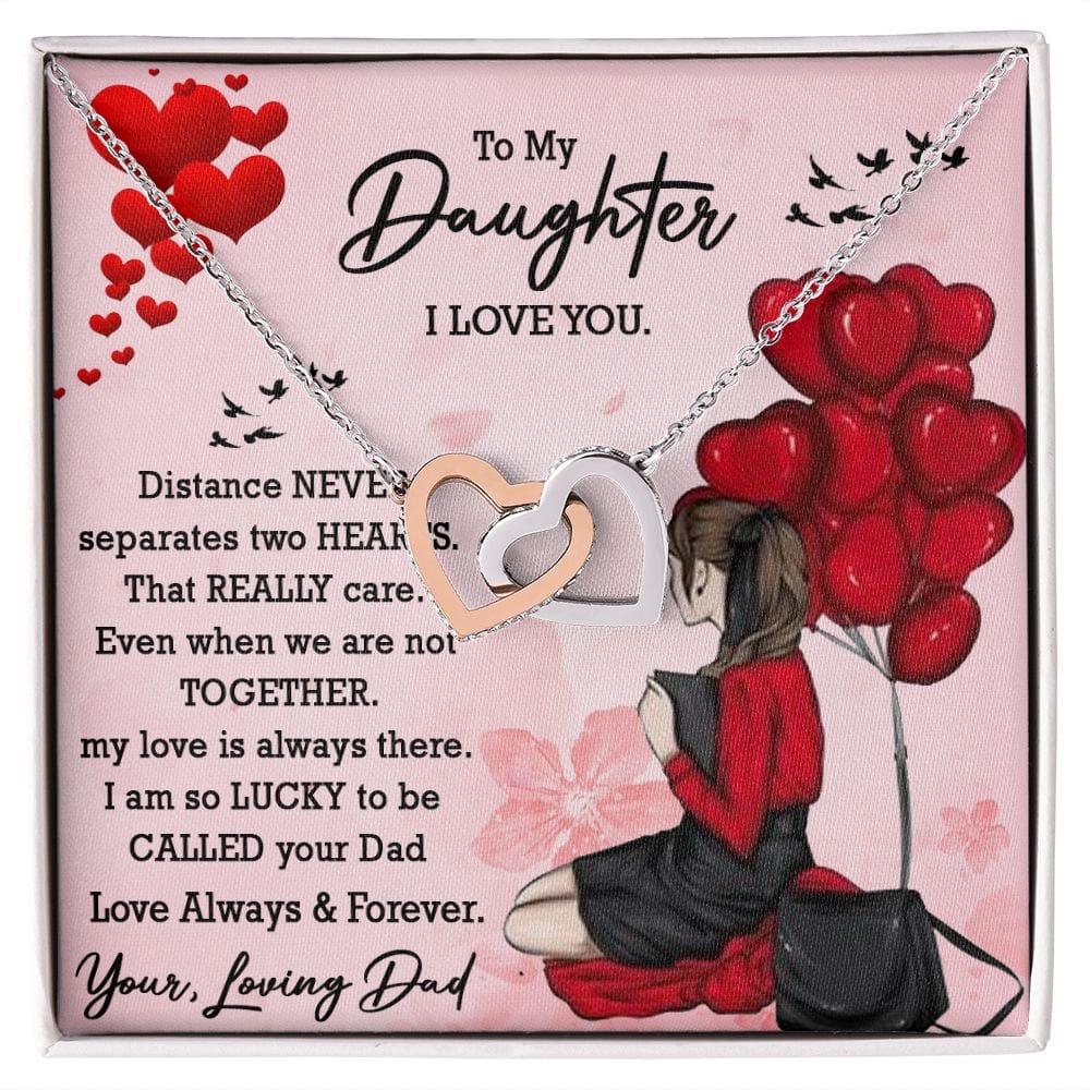 La distancia nunca separa dos corazones: a mi hija