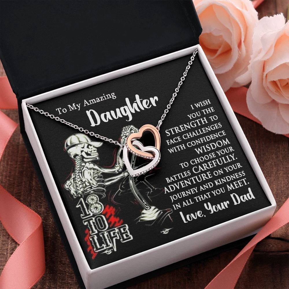 Para mi increíble hija: te deseo fuerza.