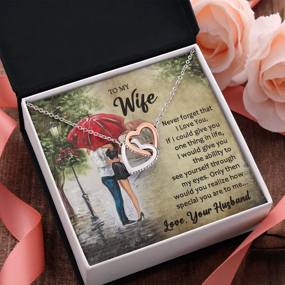 A mi esposa: mírate a través de mis ojos.