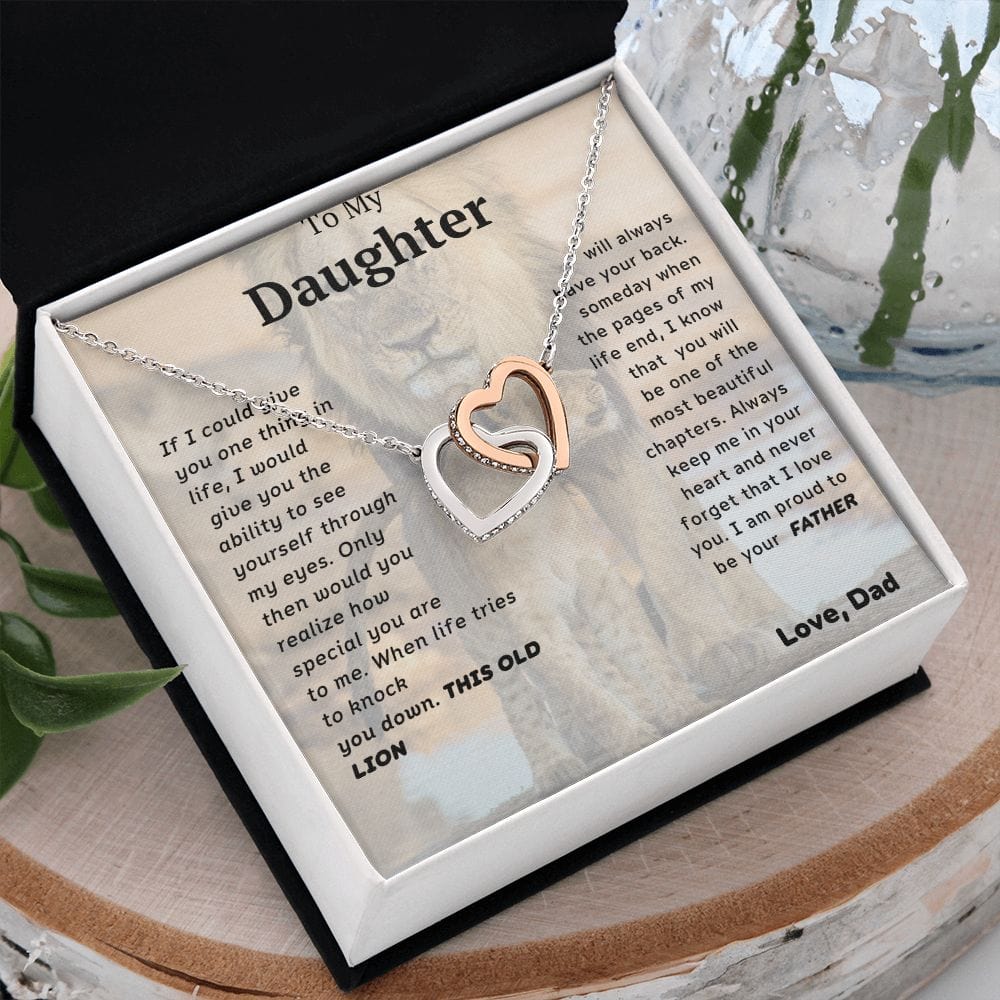 Corazones entrelazados para la hija de papá