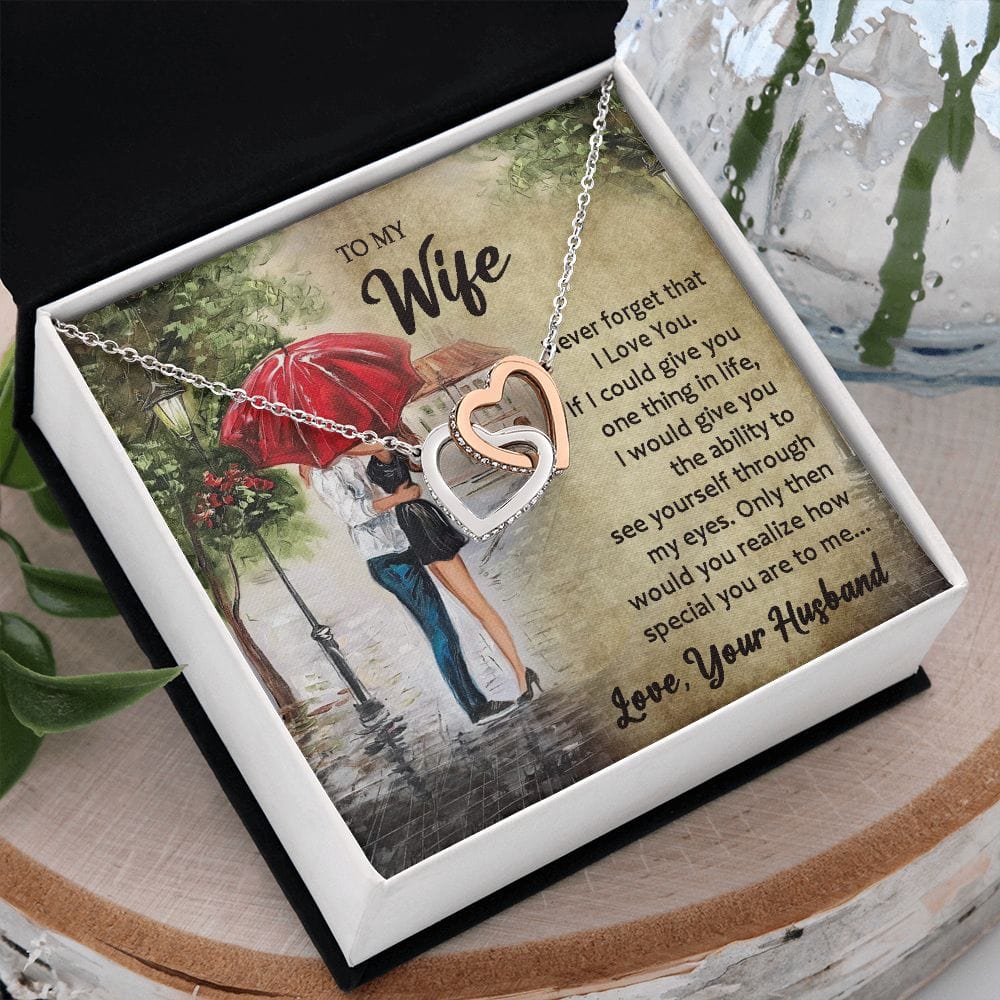 A mi esposa: mírate a través de mis ojos.