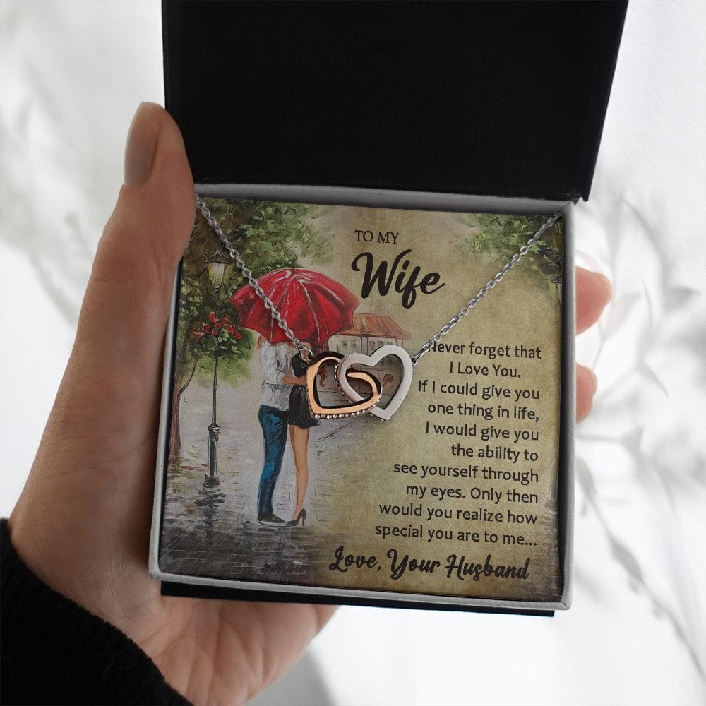 A mi esposa: mírate a través de mis ojos.