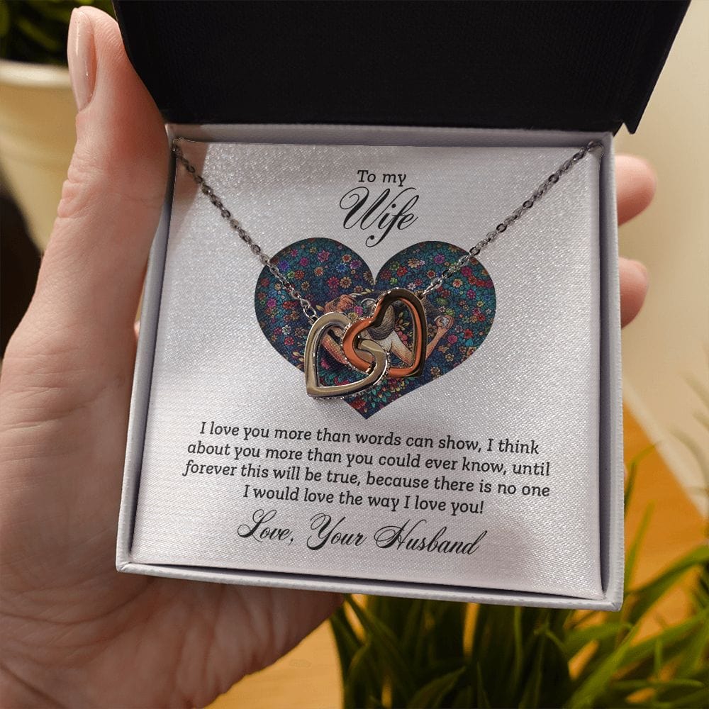 A mi esposa: te amo más