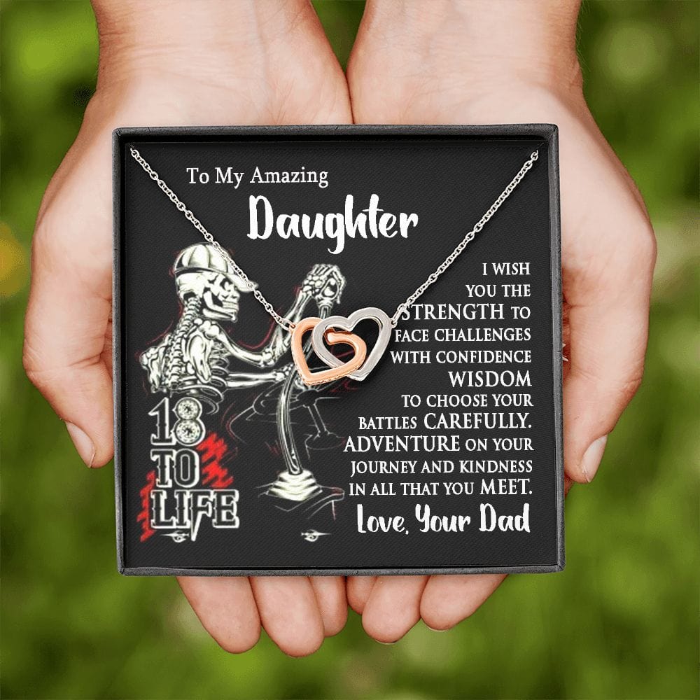 Para mi increíble hija: te deseo fuerza.