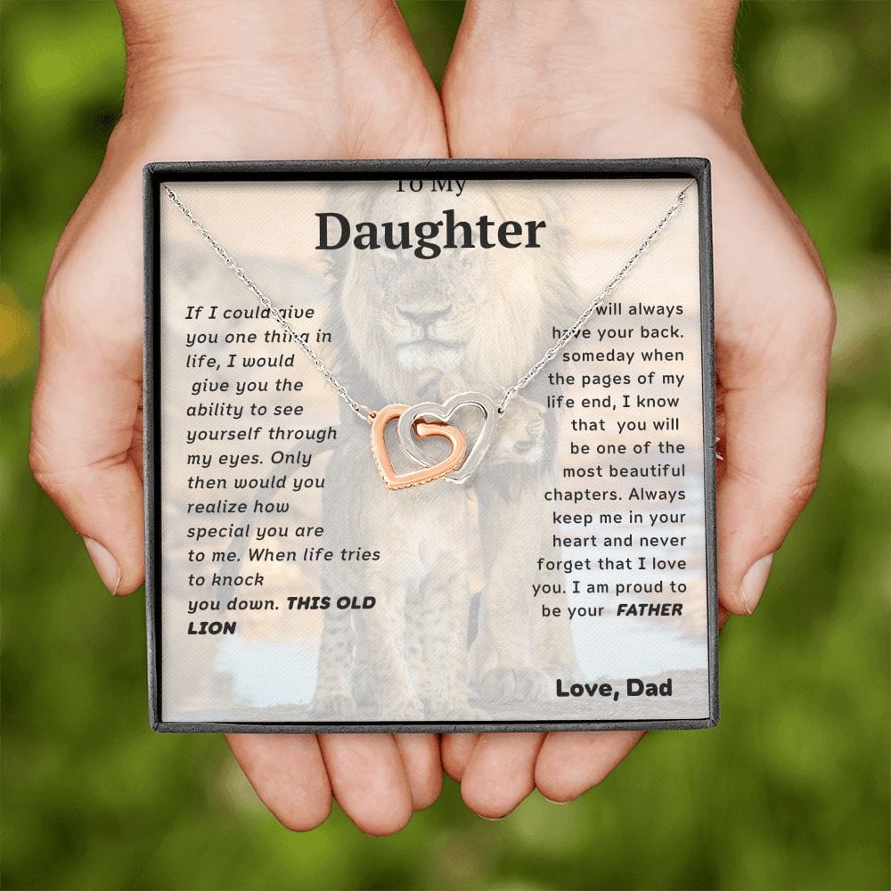 Corazones entrelazados para la hija de papá