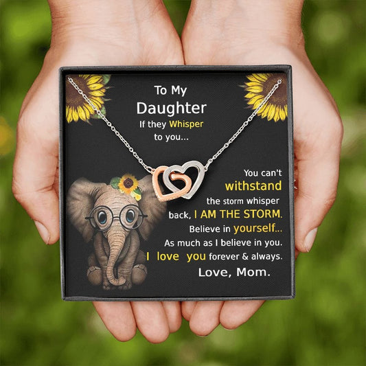 A mi hija de parte de mamá: Soy la tormenta