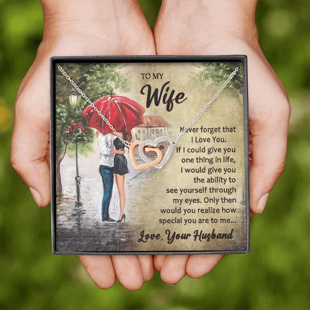 A mi esposa: mírate a través de mis ojos.